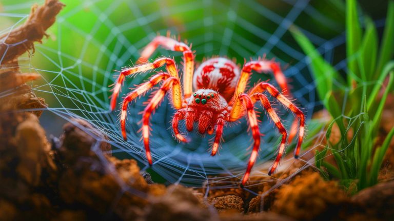 Cette découverte incroyable : la première araignée CRISPR au monde tisse une soie rouge fluorescente bouleversant les sciences naturelles et captivant les chercheurs
