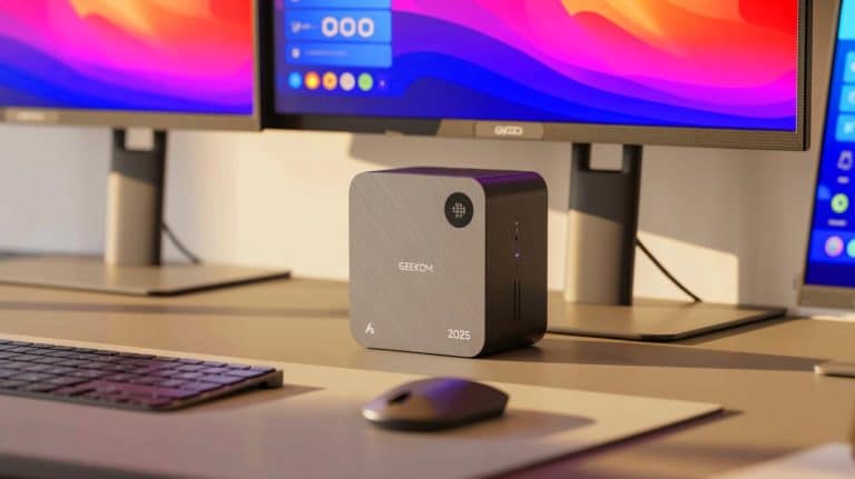 Découvrez le choc technologique : le mini-PC Geekom A5 de 2025 allie style raffiné et discrétion inégalée pour transformer votre espace de travail