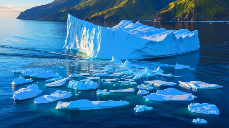 Désintégration cataclysmique : l&rsquo;effondrement du plus grand iceberg menace directement la faune fragile et unique de la Géorgie du Sud