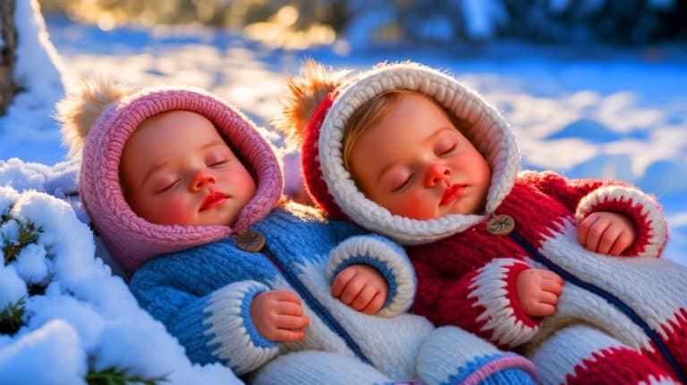 « Incroyable mais vrai » : découvrez ces révélations scientifiques qui expliquent pourquoi les bébés nordiques dorment dehors par -5°C et vous n&rsquo;en croirez pas vos yeux