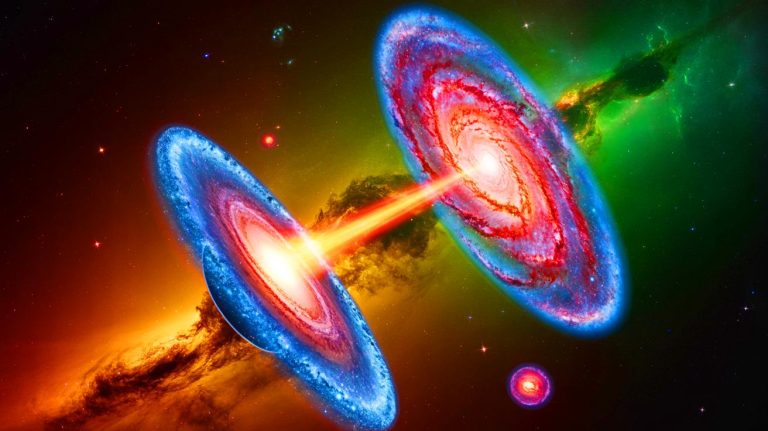 La galaxie en furie : cette attaque de radiations interstellaires menace l&rsquo;équilibre cosmique dans un duel galactique sans précédent