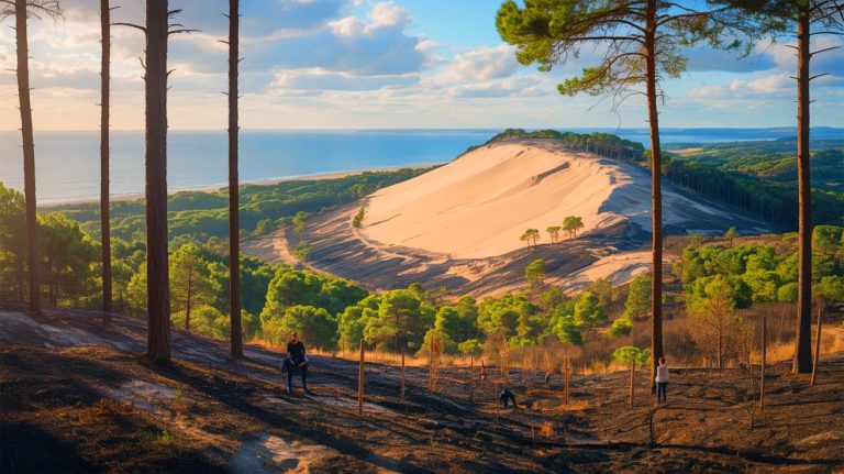 La menace invisible : le tourisme de masse sur la dune du Pilat attise le débat après les incendies dévastateurs de l&rsquo;été dernier