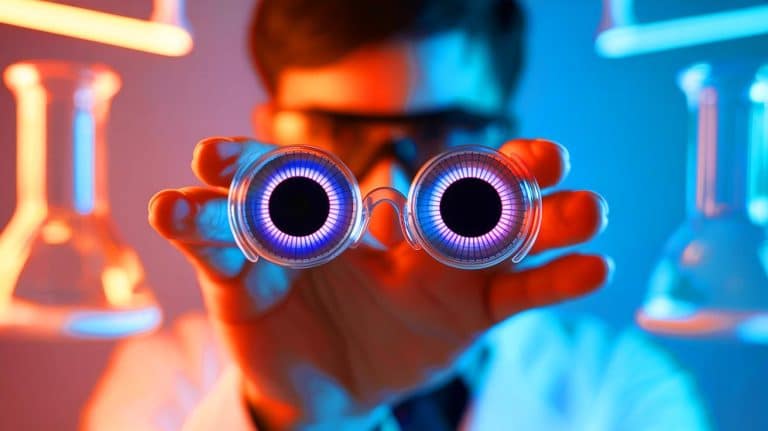 La nouvelle technologie qui inquiète les experts : ces lentilles offrent une vision nocturne exceptionnelle même les yeux fermés, un bouleversement pour la sécurité mondiale