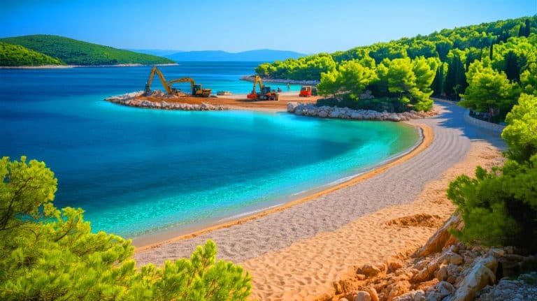 « Les plages paradisiaques ne sont que l&rsquo;arbre qui cache la forêt » : découvrez ce scandale écologique qui ronge lentement la côte croate
