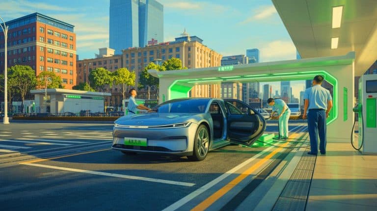 Une déclaration choquante : La Chine bouleverse l&rsquo;industrie automobile avec ses stations d&rsquo;échange qui surpassent les superchargeurs en rapidité et efficacité