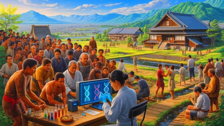 Une découverte bouleversante : une nouvelle lignée ancestrale cachée dans l&rsquo;ADN des Japonais change l&rsquo;histoire de l&rsquo;humanité
