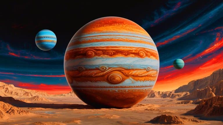 Une découverte sidérante : Jupiter était deux fois plus massive il y a 4,5 milliards d&rsquo;années, voici ce qui l&rsquo;a fait rétrécir dramatiquement au fil du temps