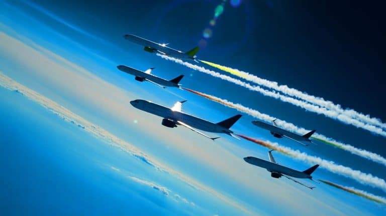 Une initiative audacieuse : des avions commerciaux prêts à larguer des particules mystérieuses pour sauver la planète de la surchauffe imminente