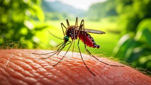 Illustration de la propagation précoce du chikungunya en métropole. Image réalisée par IA.