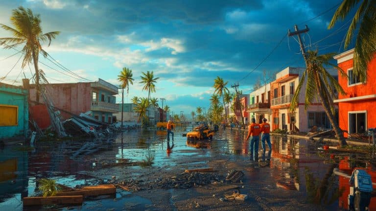Cauchemar météorologique au Mexique : l&rsquo;ouragan Erick frappe, laissant derrière lui deux morts tandis qu&rsquo;il s&rsquo;affaiblit en dévastant tout sur son passage
