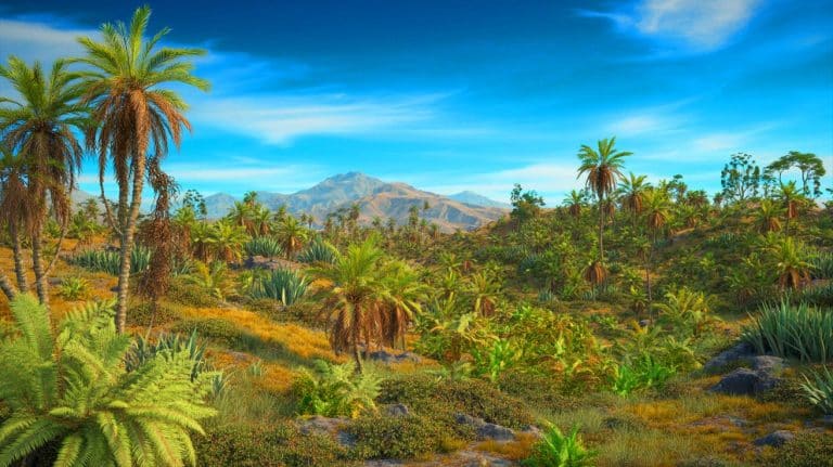 Ce jardin secret et luxuriant du passé : comment ce désert aride est devenu une étendue stérile et désolée aujourd&rsquo;hui