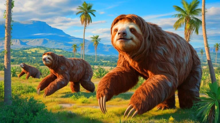 Ces créatures colossales d’un autre temps : découvrez comment des paresseux géants de plusieurs tonnes arpentaient autrefois les terres d’Amérique