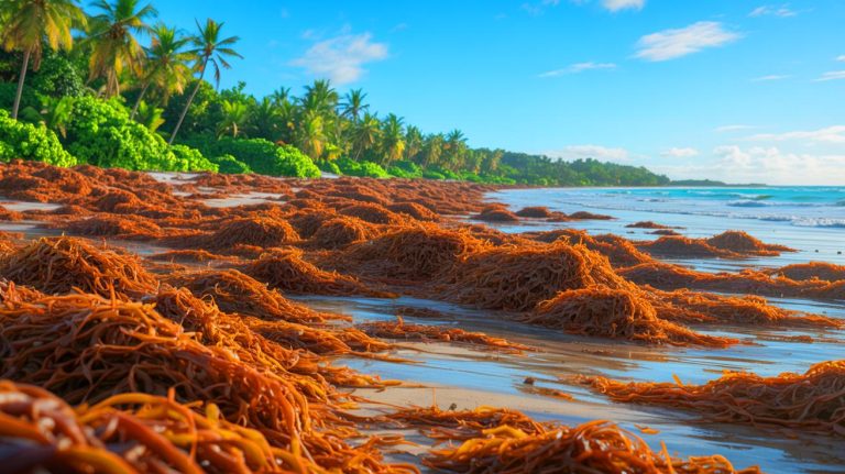 Ces États en alerte face à l&rsquo;invasion massive de sargasses : l&rsquo;ONU appelée à agir d&rsquo;urgence pour éviter une catastrophe écologique imminente