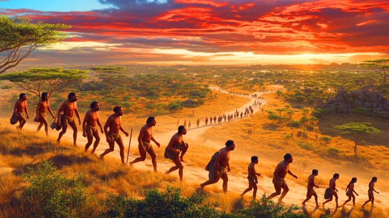 Cette découverte bouleversante : les mystérieuses migrations multiples de l&rsquo;homo sapiens hors d&rsquo;Afrique révèlent un scénario inédit et fascinant pour l&rsquo;humanité