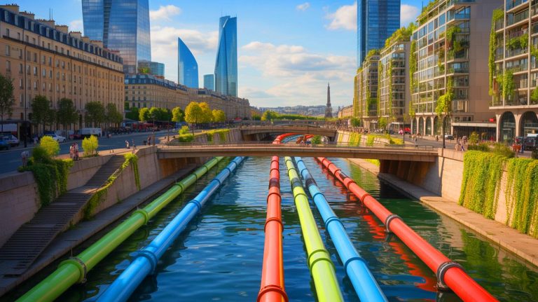 Cette technique secrète : comment l&rsquo;eau glacée de la Seine combat efficacement les vagues de chaleur infernales et transforme Paris en oasis fraîcheur inattendue