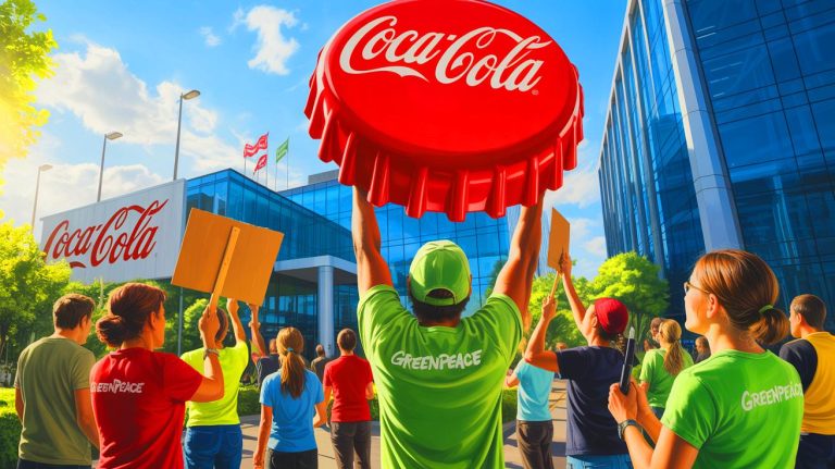 Coca-Cola épinglé : Greenpeace révèle ces milliards de bouteilles plastique qui polluent nos océans et menace notre avenir écologique selon des experts