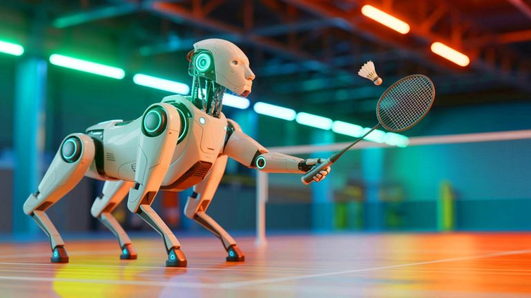 Coup de tonnerre dans le monde industriel : ce robot expert en badminton défie les performances humaines avec une précision déconcertante