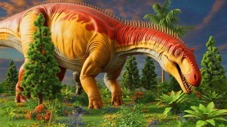 Découverte stupéfiante : le dernier repas de ce dinosaure géant révélé par l’analyse inédite de l’estomac d’un sauropode préhistorique colossal