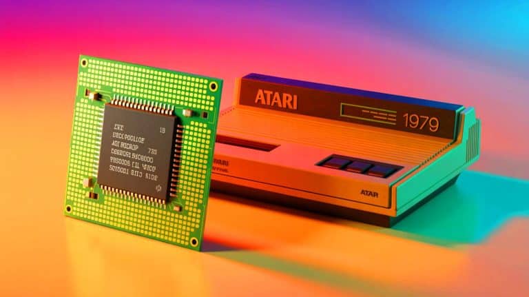 Il ressuscite l&rsquo;Atari de 1979 dans une puce minuscule et bluffante : découvrez cet exploit technologique incroyable qui défie le temps et l&rsquo;espace