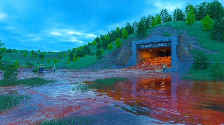 La colère gronde en Roumanie : l&rsquo;inondation dramatique de cette mine historique suscite inquiétude et indignation parmi les habitants et experts en patrimoine