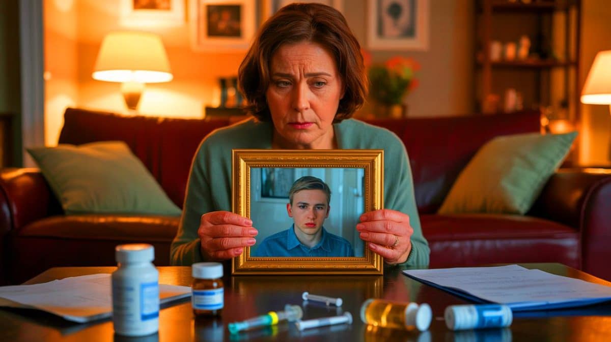 La jeunesse britannique face à un fléau inquiétant : la kétamine se répand comme une traînée de poudre, mettant en danger une génération entière Illustration de l'impact de la kétamine sur la jeunesse britannique. Image réalisée par IA.