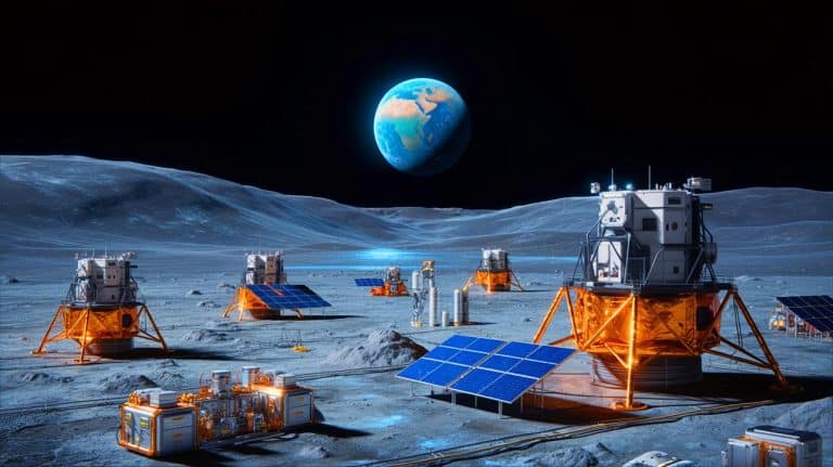 La Lune, nouvel eldorado de l&rsquo;économie spatiale : découvertes surprenantes sur ces projets futuristes en milliards d&rsquo;euros qui pourraient tout changer