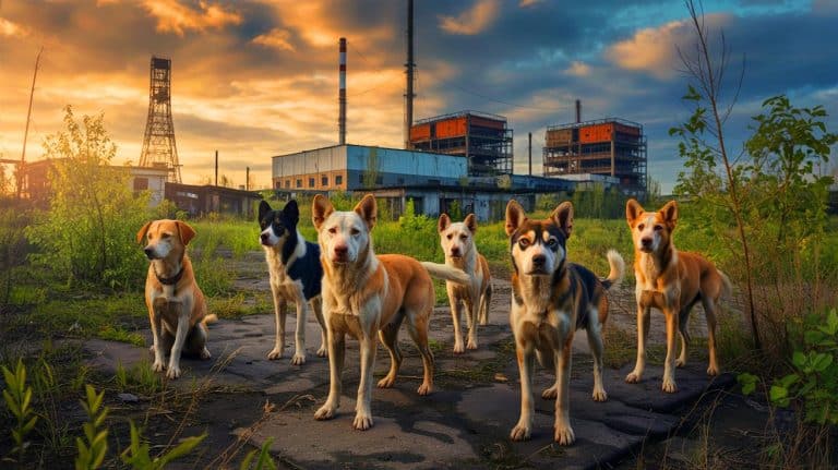 La mutation accélérée des chiens de Tchernobyl : ces créatures surprenantes défient les lois de l&rsquo;évolution sous les yeux médusés des biologistes