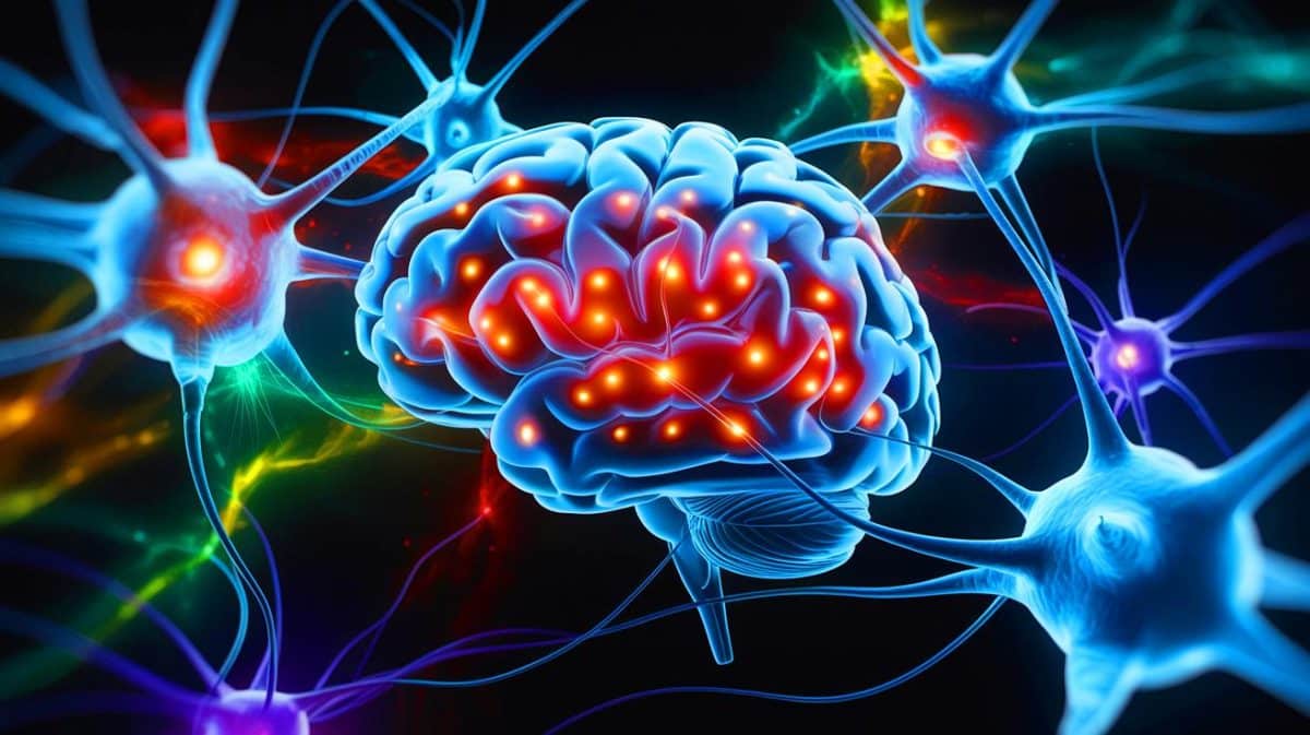 Illustration de l'impact du stress sur le sommeil et la mémoire. Image réalisée par IA.