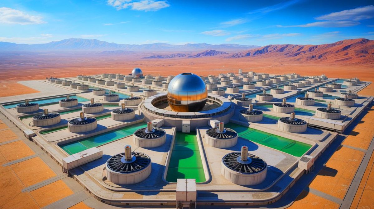 Illustration de l'enrichissement de l'uranium et des tensions géopolitiques autour des sites nucléaires iraniens. Image réalisée par IA.