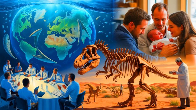 Les nouvelles extraordinaires des sciences : quand le bilan de l’UNOC, le mystérieux « prince des dragons » et la dépression paternelle bouleversent le monde scientifique