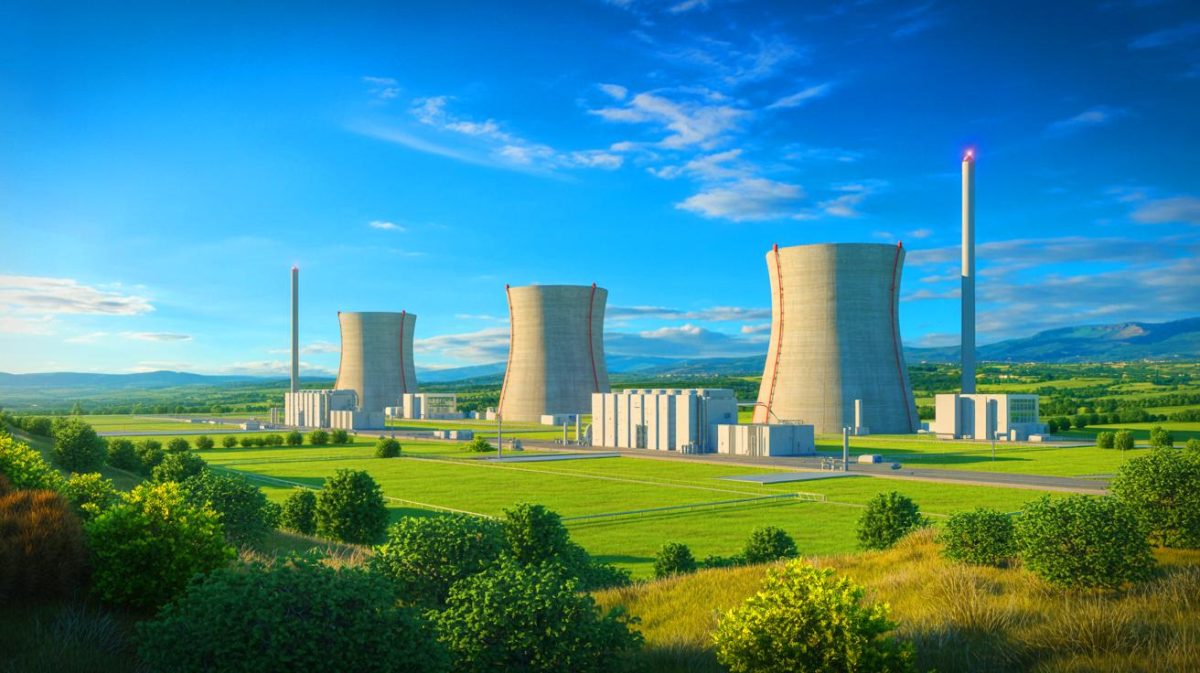 Illustration de l'Italie rejoignant l'Alliance du nucléaire et relançant sa stratégie énergétique. Image réalisée par IA.