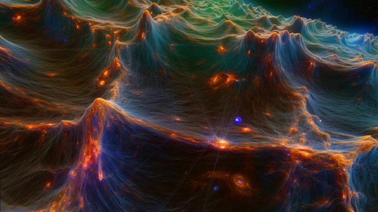 Mystérieuse architecture cosmique : découvrez comment cette toile gigantesque façonne l’univers et bouleverse notre compréhension du cosmos