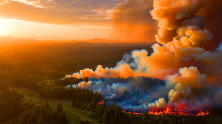 « Panique totale » : ces flammes dévastatrices menacent d&rsquo;engloutir Vancouver et tout l&rsquo;ouest du Canada dans un chaos sans précédent