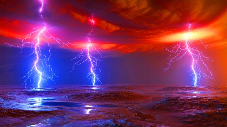 Quand la foudre déclenche la vie : découvrez comment ces éclairs cosmiques pourraient transformer les exoplanètes verrouillées en foyers d&rsquo;existence extraordinaire