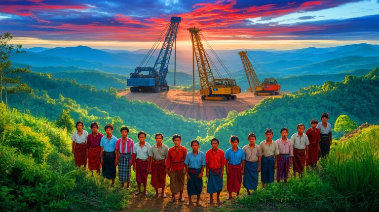 Scandale environnemental imminent en Birmanie : cette tribu se dresse face au projet minier chinois menaçant leur terre et leur survie