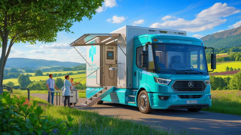 Un camion médical jamais vu auparavant : découvrez ce véhicule pionnier qui traque le cancer du poumon et les maladies respiratoires avec une précision redoutable
