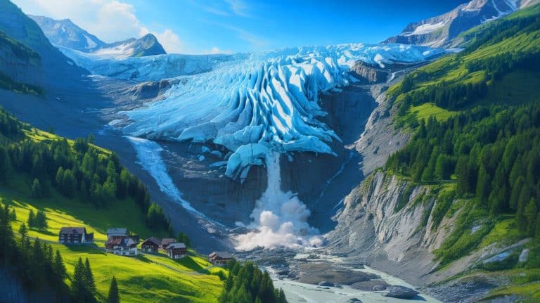 Un désastre alpin imminent : l&rsquo;effondrement spectaculaire de ce glacier suisse met en lumière les ravages irréversibles du changement climatique en Europe