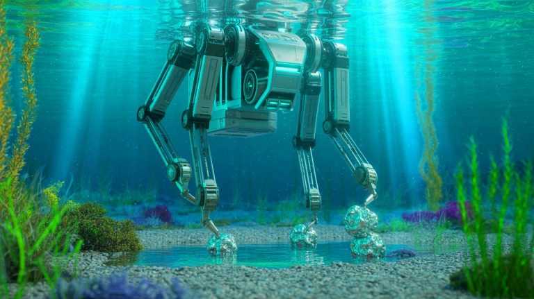 Un robot audacieux : ce dispositif ingénieux extrait des trésors métalliques d’un lac canadien sans mettre en péril la vie aquatique