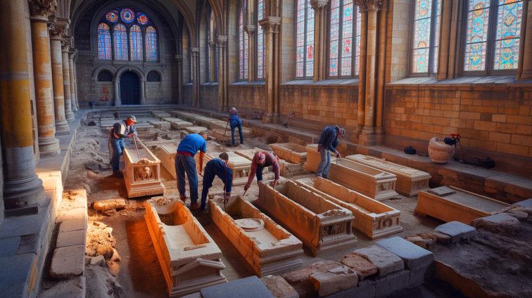 Une découverte archéologique incroyable : ces escaliers secrets menant à une chambre funéraire dévoilent des mystères millénaires cachés sous terre