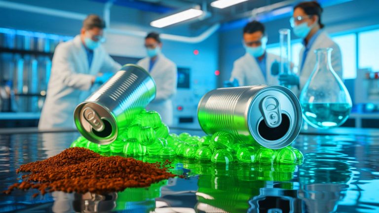 Une découverte scientifique incroyable : des chercheurs du MIT transforment des cannettes de soda et du marc de café en carburant propre et durable