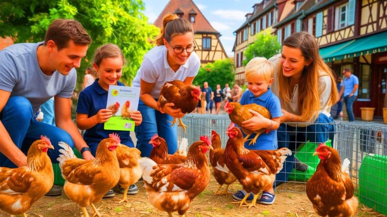 Une initiative alsacienne étonnante : cette distribution gratuite de poules qui promet de réduire le gaspillage alimentaire dans nos foyers