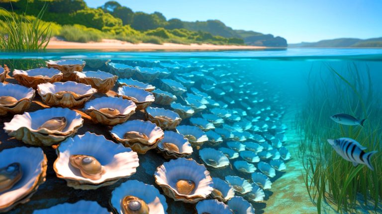 Une méthode inattendue pour sauver nos côtes en péril : découvrez comment des récifs en coquilles d’huîtres peuvent transformer notre lutte contre l’érosion marine