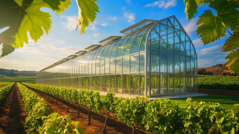 Une serre « coffre-fort » en Champagne : la solution ultime pour sauver les vignes du changement climatique avec une protection inédite et révolutionnaire