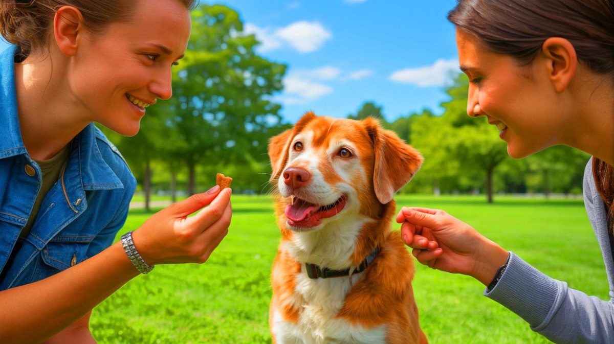 « Ce chien a évité un sociopathe » : la science dévoile enfin comment nos fidèles compagnons flairent ces individus dangereux au premier regard Illustration de l'étude sur la capacité des chiens à discerner la moralité humaine, générée par intelligence artificielle.