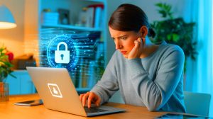 Illustration de la vigilance nécessaire face aux arnaques ciblant les utilisateurs de Doctolib, générée par intelligence artificielle.