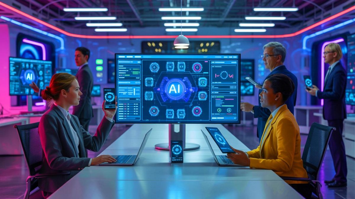« C’est comme si l’avenir frappait à notre porte » : 2022 marque l’avènement de ChatGPT et l’ère des chatbots transformant notre quotidien Illustration de l'ère des chatbots marquée par ChatGPT, une création générée par intelligence artificielle.