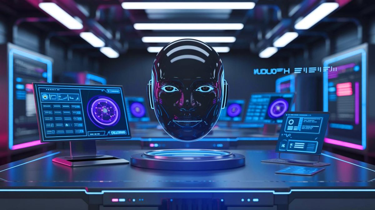 Illustration de Grok 4, le chatbot avancé d'Elon Musk, générée par intelligence artificielle.