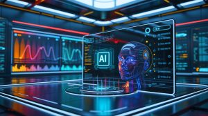 Illustration de Grok, l'intelligence artificielle audacieuse et innovante d'Elon Musk, générée par intelligence artificielle.
