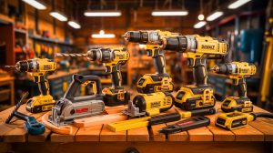 Illustration de réductions sur des outils électriques durant le Prime Day 2025, générée par intelligence artificielle.