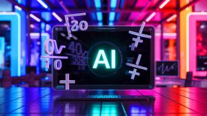 Illustration de l'incapacité de ChatGPT à effectuer des calculs mathématiques simples, générée par intelligence artificielle.